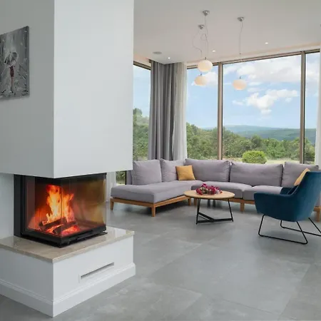 Luxury Blue With A Pool Vendégház